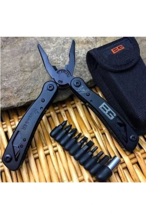 Bear Grylls Çok Fonksiyonlu Pense Özel Kılıf ve Takımı ile Birlikte ürün görseli 1