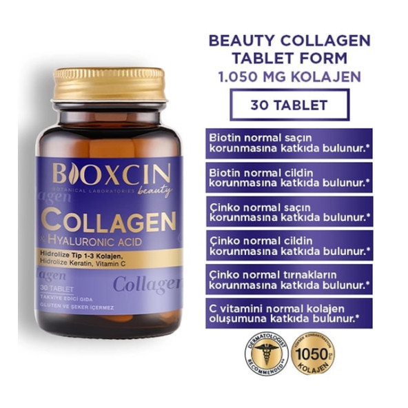 Bioxcin Collagen 30 Tablet ürün görseli 1