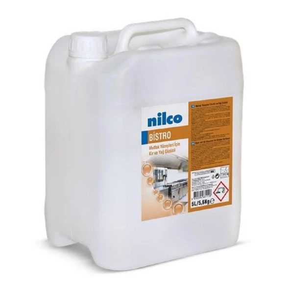Nilco BISTRO 5L/5,6 KG MUTFAK YÜZEYLERİ İÇİN KİR VE YAĞ ÇÖZÜCÜ ürün görseli 1