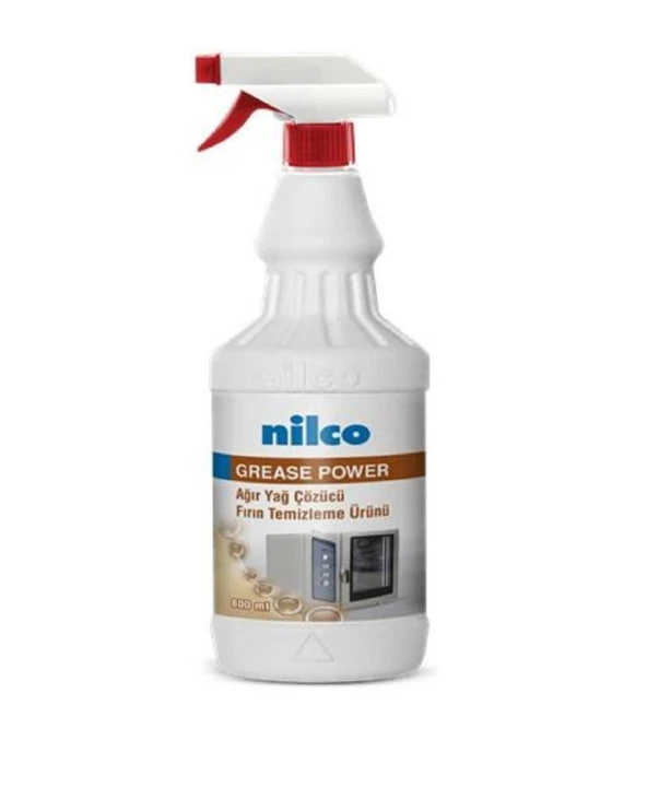 Nilco GREASE POWER 800 ML/880G AĞIR YAĞ ÇÖZÜCÜ FIRIN TEMİZLEME ÜRÜNÜ ürün görseli 1