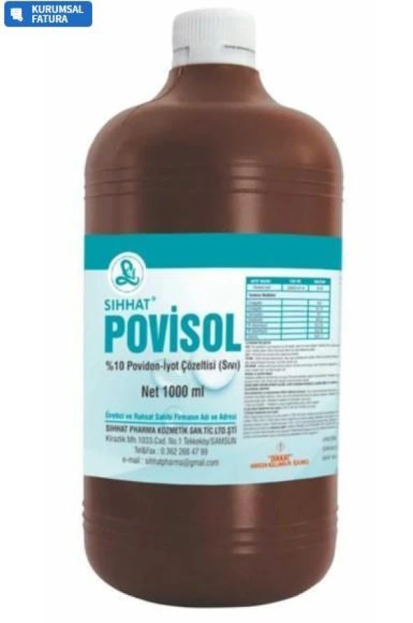 POVISOL 1000 CC (SIHHAT) ürün görseli 1