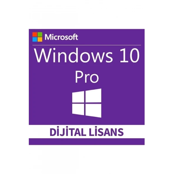 Microsoft Studios Windows 10 Pro Orjinal Dijital Lisans Anahtarı ürün görseli 1