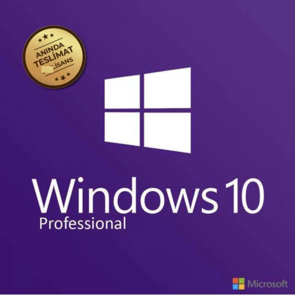 Windows 10 Pro Dijital Lisans Anahtarı ürün görseli 1