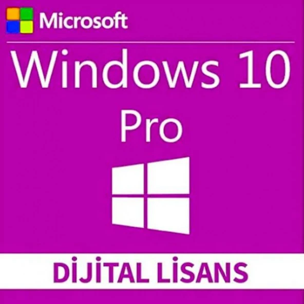 Microsoft Windows 10 Pro Orijinal Faturalı Dijital Lisans Anahtarı ürün görseli 1