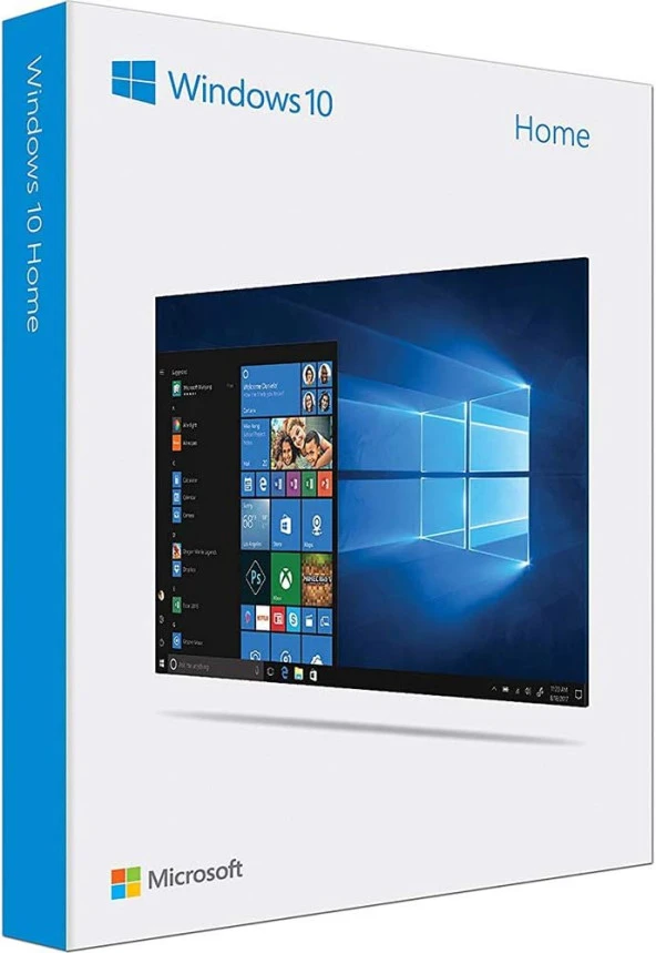 Windows 10 Home 32-64 Bit Destekli Türkçe-Ingilizce Global Retaıl Lisans Anahtarı ürün görseli 1