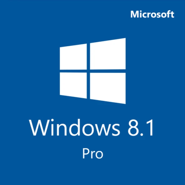 Windows 8.1 Pro 32 Bit-64 Bit Destekli Türkçe/İngilizce Lisans Anahtarı ürün görseli 1