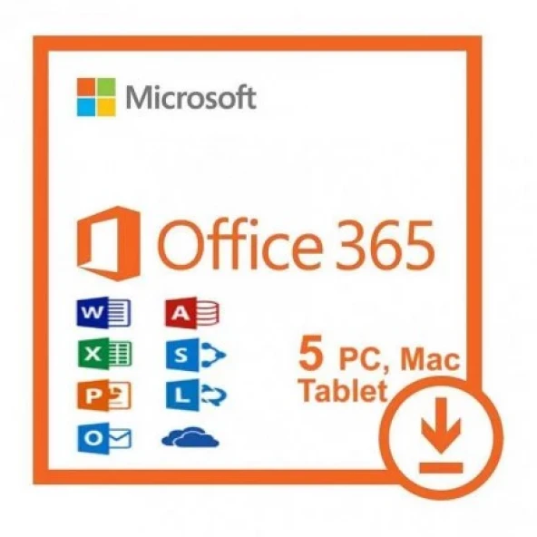 Microsoft Office 365 Pro Plus Ofis Yazılımı ürün görseli 1