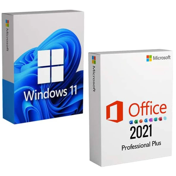 MICROSOFT Windows 11 Pro+Office 2021 Pro Plus Uyumlu ürün görseli 1