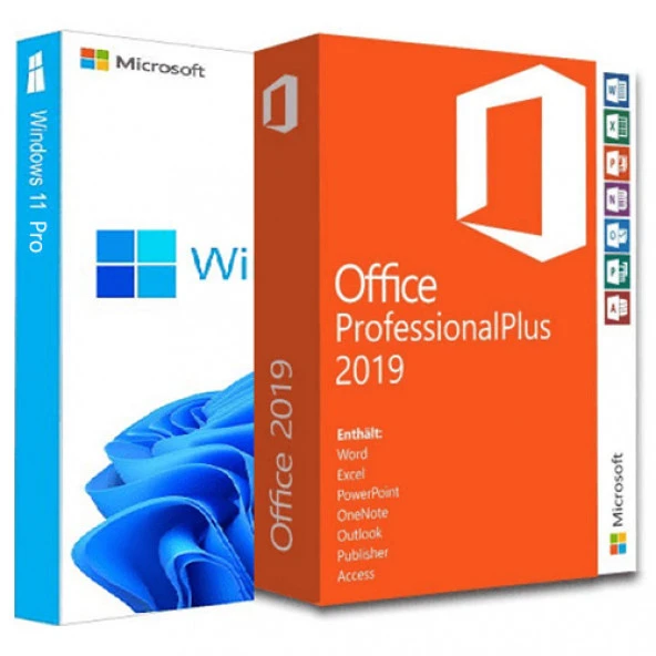 WİNDOWS 11 PRO + OFFİCE 2019 PRO PLUS LİSANS ANAHTARI ürün görseli 1
