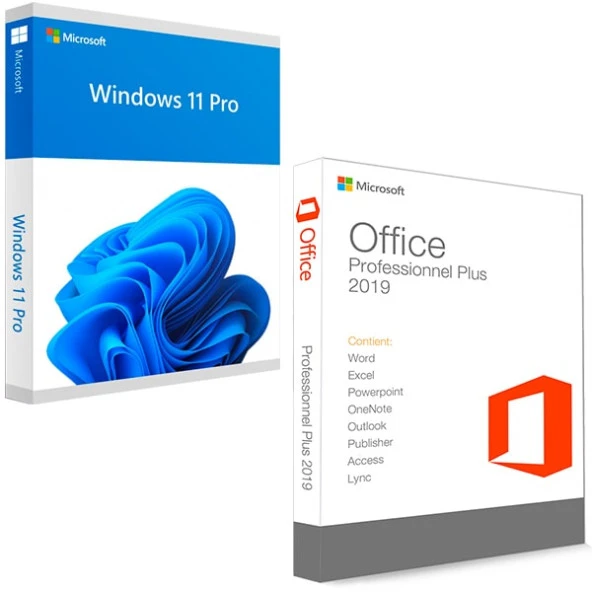 Windows 11 Pro + Office 2019 Pro Plus ürün görseli 1