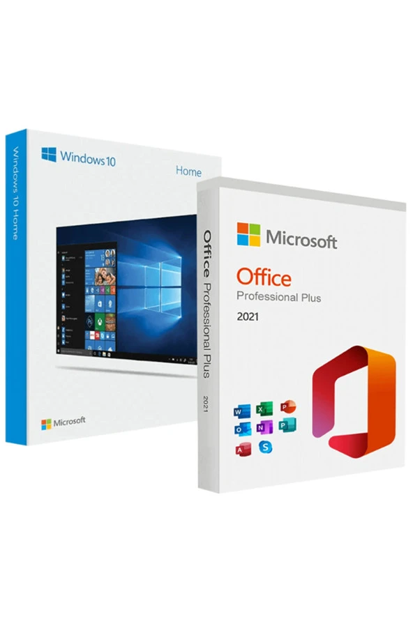 Office 2021 Pro Plus ve Windows 10 Home ürün görseli 1