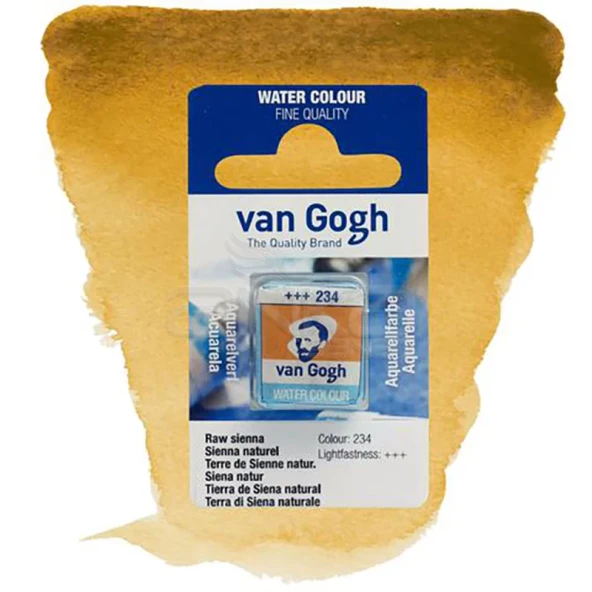 Van Gogh Tablet Sulu Boya Yedek Raw Sienna 234 ürün görseli 1