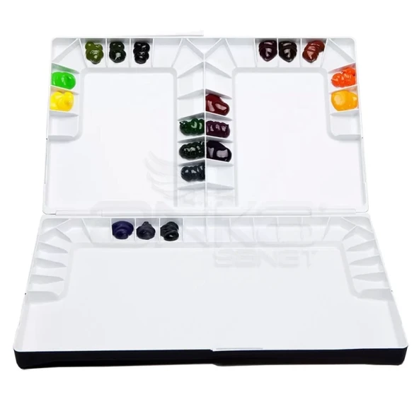 Mijello Studio Palette For Watercolor 50+5 Sulu Boya Paleti MWP-3055 ürün görseli 1