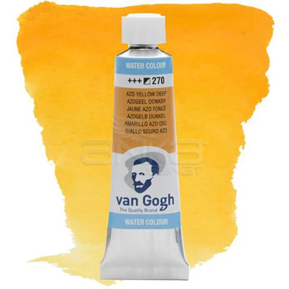 Van Gogh Tüp Sulu Boya 10ml Azo Yellow Deep 270 ürün görseli 1