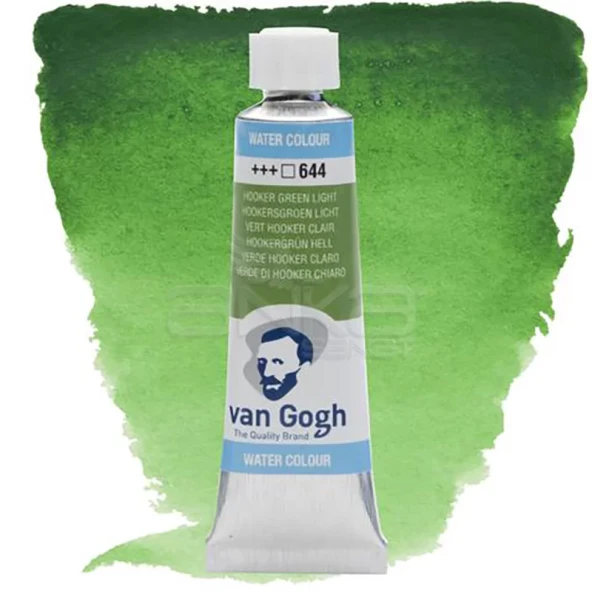 Van Gogh Tüp Sulu Boya 10ml Hooker Green Light 644 ürün görseli 1