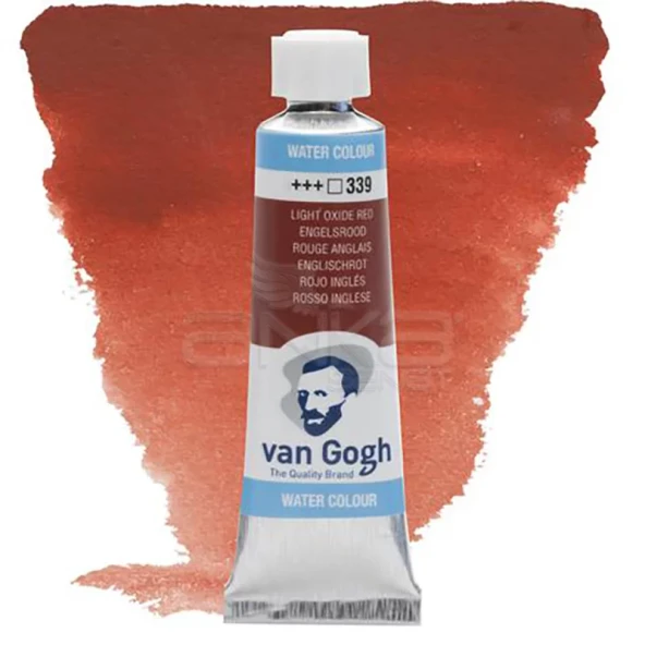 Van Gogh Tüp Sulu Boya 10ml Light Oxide Red 339 ürün görseli 1