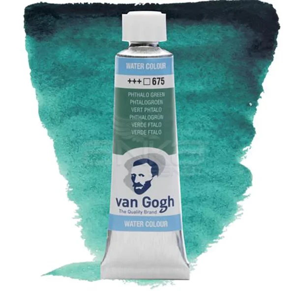 Van Gogh Tüp Sulu Boya 10ml Phthalo Green 675 ürün görseli 1