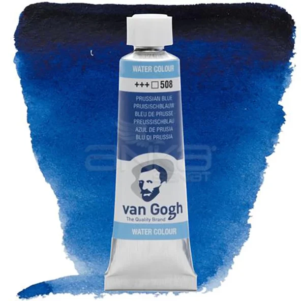 Van Gogh Tüp Sulu Boya 10ml Prussian Blue 508 ürün görseli 1