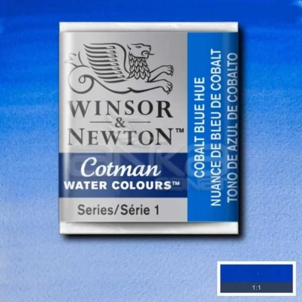 Winsor & Newton Tablet Sulu Boya No:179 Cobalt Blue Hue ürün görseli 1