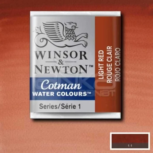 Winsor & Newton Tablet Sulu Boya No:362 Light Red ürün görseli 1