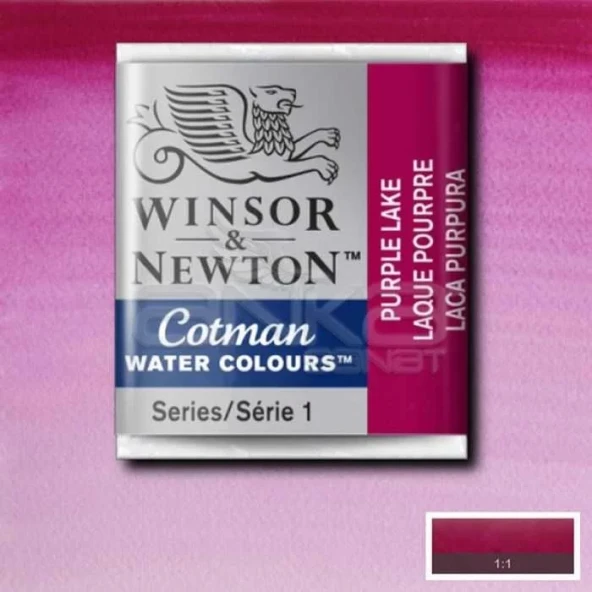Winsor & Newton Tablet Sulu Boya No:544 Purple Lake ürün görseli 1