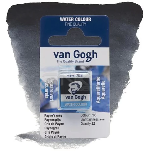 Van Gogh Tablet Sulu Boya Yedek Paynes Grey 708 ürün görseli 1