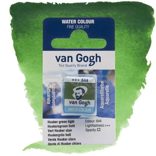 Van Gogh Tablet Sulu Boya Yedek Hooker Green Light 644 ürün görseli 1
