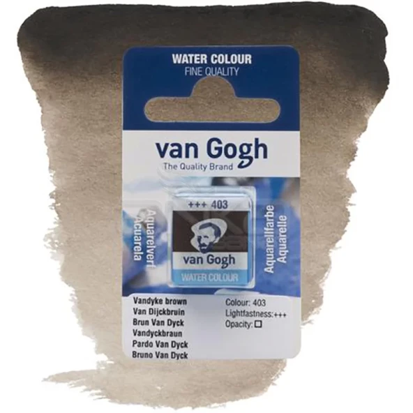 Van Gogh Tablet Sulu Boya Yedek Vandyke Brown 403 ürün görseli 1