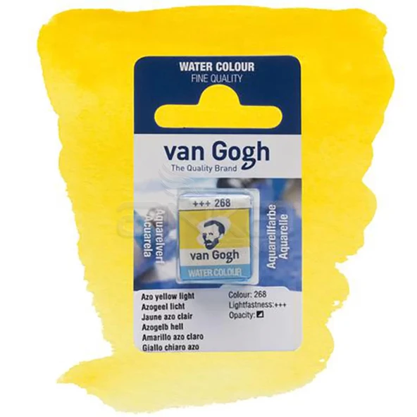 Van Gogh Tablet Sulu Boya Yedek Azo Yellow Light 268 ürün görseli 1