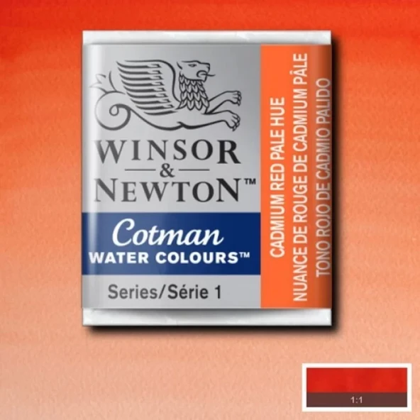 Winsor & Newton Tablet Sulu Boya No:103 Cadmium Red Pale Hue ürün görseli 1