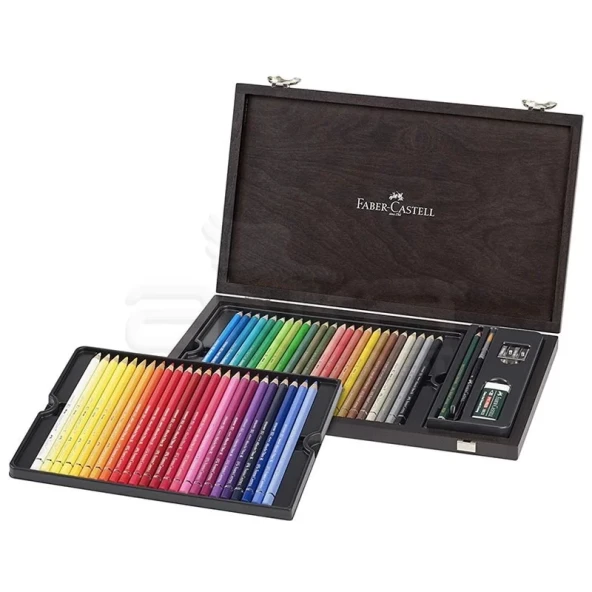 Faber Castell Albrecht Dürer Sulu Boya Kalemi 48li Ahşap Kutu ürün görseli 1