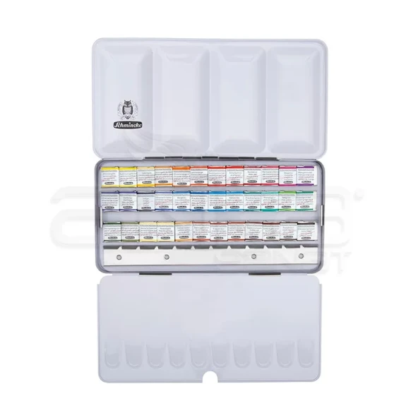 Schmincke Horadam Aquarell Sulu Boya Seti 36 Renk 1/2 Tablet + 12 Tablet Yeri Kod:74 436 ürün görseli 1