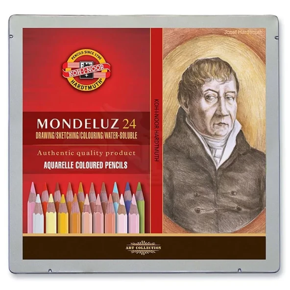 Koh-i-Noor Mondeluz Aquarell Sulu Boya Kalem Seti 24lü Portrait 3724 ürün görseli 1