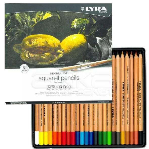 Lyra Rembrandt Aquarell Sulu Boya Kalemi 24lü ürün görseli 1