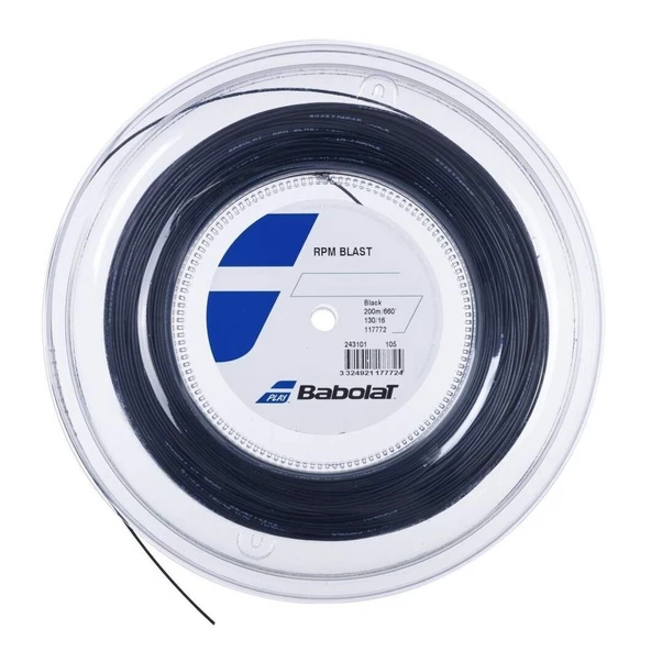 Babolat Rpm Blast 130/16 200m Siyah Rulo Kordaj ürün görseli 1