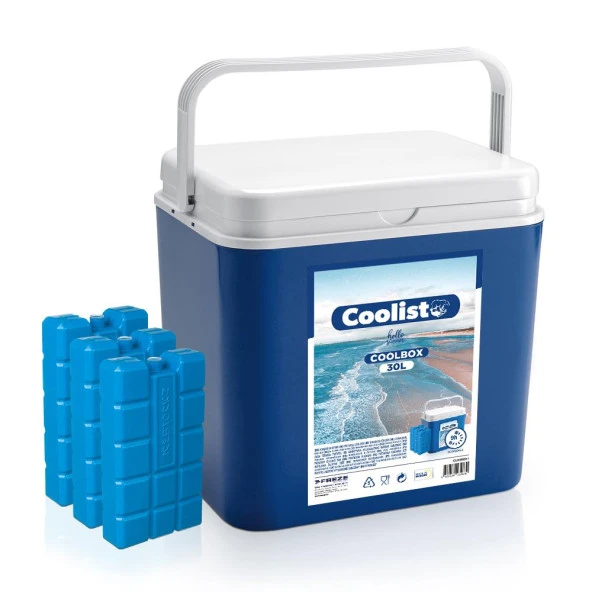 Coolist CLB30SET 30 Litre Buzluk + 3 Adet 400gr. Buz Kaseti ürün görseli 1