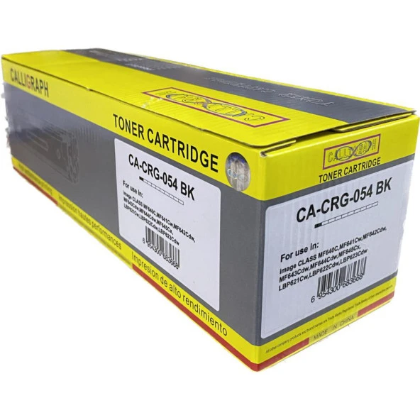 CALLIGRAPH CA-CRG-054 BK MF645Cx SIYAH MUADIL TONER ürün görseli 1
