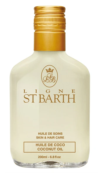 ST BARTH  Coconut Oil - Soğuk Sıkım Saf Hindistan Cevizi Vücut Saç ve Bronzlaşma Yağı 200 ML ürün görseli 1