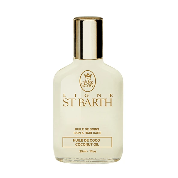 ST BARTH Coconut Oil - Soğuk Sıkım Saf Hindistan Cevizi Vücut Saç ve Bronzlaşma Yağı 25 ML ürün görseli 1