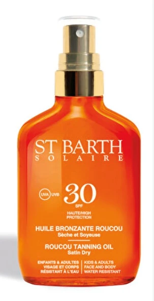 ST BARTH Ligne St. Barth Roucou Oil Spf 30 - Roucou Yüksek Bronzlaştırıcı Yağ 100 ML ürün görseli 1