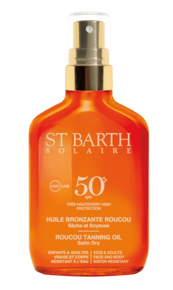 ST BARTH Ligne St. Barth Roucou Oil Spf 50 - Roucou Çok Yüksek Bronzlaştırıcı Yağ 100 ML ürün görseli 1
