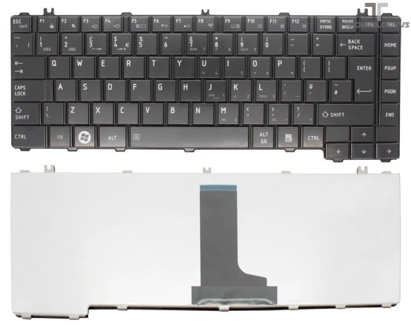Toshiba 6037B0051405 6037B0051418 Notebook Klavyesi - Siyah - TR ürün görseli 1