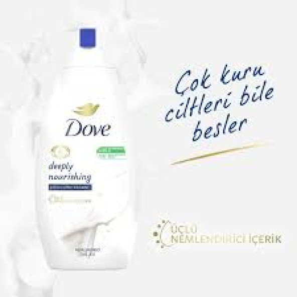Dove Deeply Nourishing Nemlendirici Duş Jeli 500 Ml ürün görseli 1