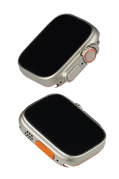 AbaTech Ios 13 - Ios 13 PRO UYUMLU WATCH 8 800T ULTRA 49MM AKILLI SAAT ÇİFT KORDONLU ürün görseli 1