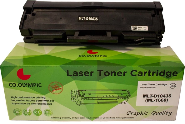 Samsung MLT D104S Muadil Toner ML 1660 1661 1665 1666 1675 SCX 3200 ürün görseli 1