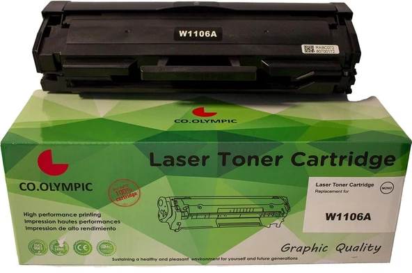 HP W1106A 106A Siyah Toner ürün görseli 1