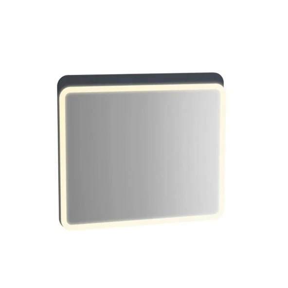 Vitra Sento 80cm Mat Antrasit Banyo Dolabı Aynalı Üst Modül 61659 ürün görseli 1