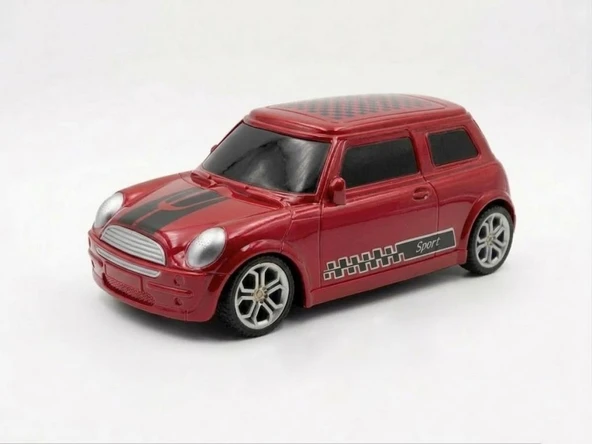 POLITOYS MINI COOPER SPORT 赤1／18ムーンアイズ PTTAVM: Uzaktan Kumandalı Mini Cooper 1:18 Ölçekli Spor Oyuncak