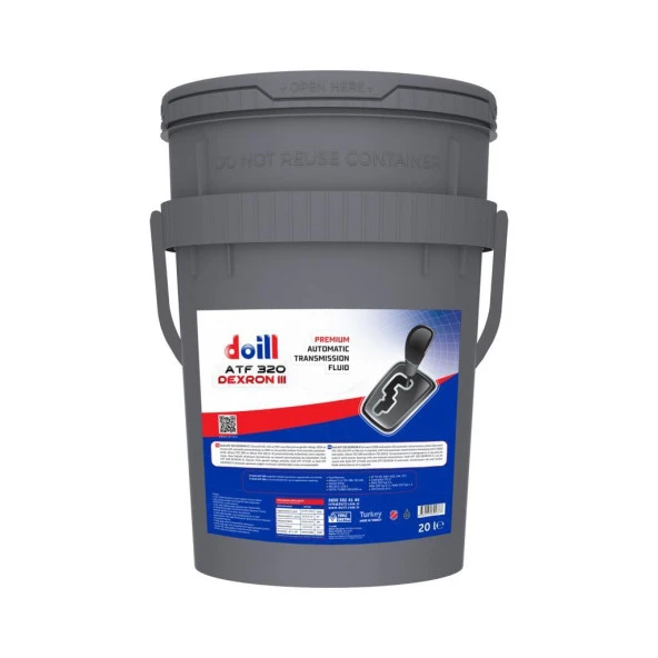 Doill ATF 320 DEXRON III-3 20 Litre Yarı Sentetik Otomatik Şanzıman Yağı (Üretim Yılı: 2026) ürün görseli 1