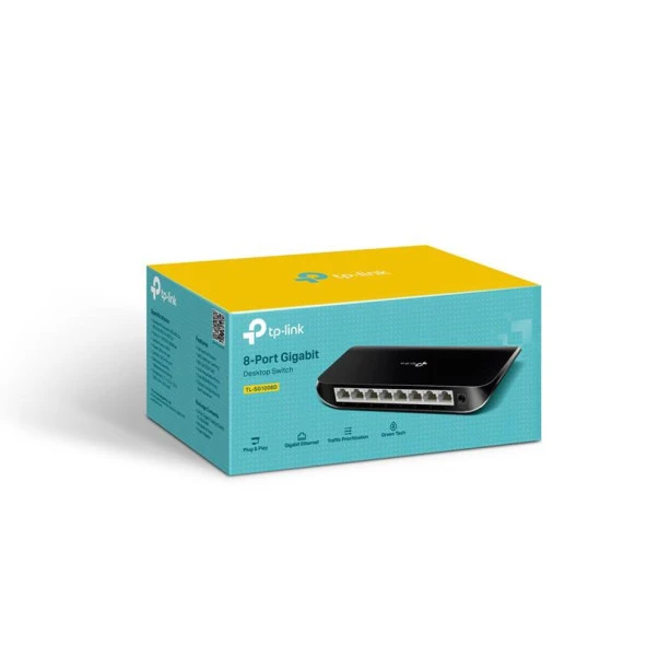 Tp-Link 10/100/1000 GİGABİT SWITCH 8 PORT - Resim 4